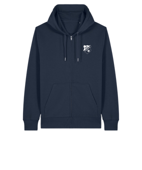 11tsmerch Merch Connector 2.0 Zip Sweatjacke French Navy | #logo1c