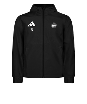 adidas Entrada 26 Regenjacke Schwarz