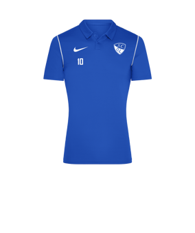 Nike Park 20 Poloshirt Damen Blau Weiss F463