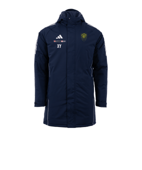 adidas Tiro 24 Kapuzenjacke Blau Weiss