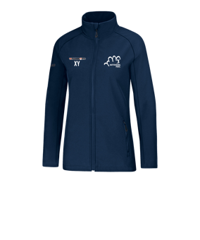 JAKO Team Softshelljacke Damen Blau F99