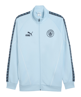 PUMA Manchester City KING Anthem Jacke Blau F10 - blau