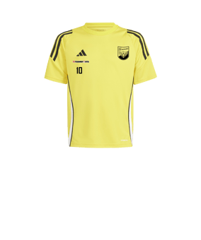 adidas Tiro 24 Trikot Kids Gelb Weiss