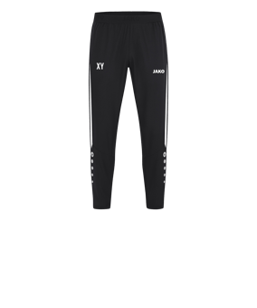 JAKO Power Freizeithose Kids Schwarz Weiss F802