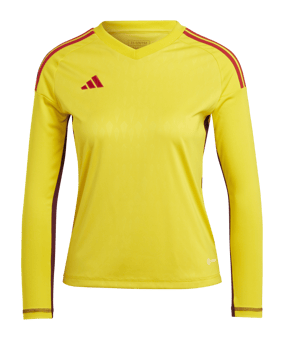 adidas Tiro 23 Competition Torwarttrikot Langarm Kids Gelb - gelb