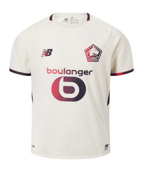 New Balance LOSC Lille Trikot Mehrfarbig - weiss