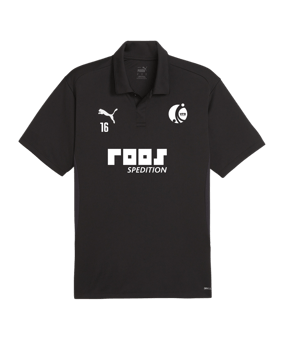 PUMA teamGOAL Poloshirt Schwarz F03