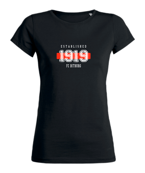 Stanley & Stella Expresser 2.0 T-Shirt Damen Schwarz | #established