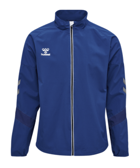 Hummel hmlLEAD Trainingsjacke Blau F7045 - blau