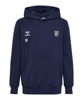 Sweat à capuche Hummel GO 2.0 enfant bleu F7026 