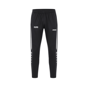 JAKO Power Polyesterhose Damen Schwarz Weiss F802