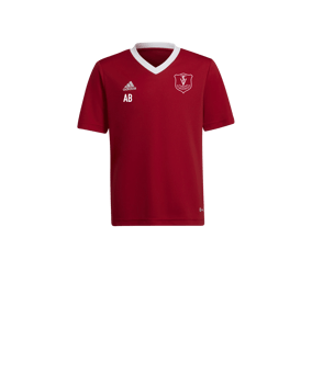 adidas Entrada 22 Trikot Kids Rot Weiss