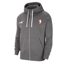 Nike Park 20 Fleece Kapuzenjacke Grau F071