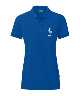 JAKO Organic Polo Shirt Damen Blau F400