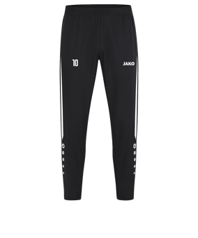 JAKO Power Freizeithose Schwarz Weiss F802