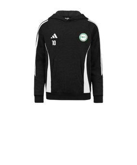 Sweat à capuche adidas Tiro 24 noir blanc 