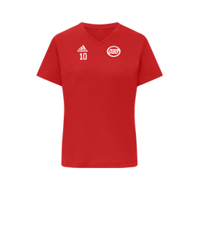 adidas Entrada 22 T-Shirt Damen Rot
