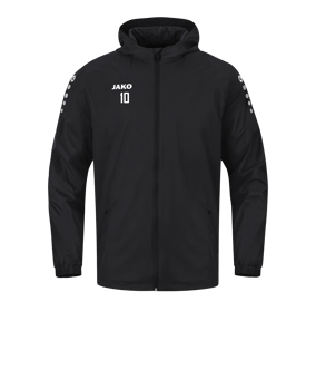 JAKO Team 2.0 Allwetterjacke Schwarz F800