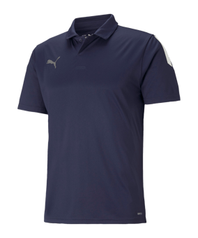 PUMA teamLIGA Sideline Polo Blau F06 - blau