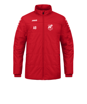 JAKO Team Coachjacke Rot F100