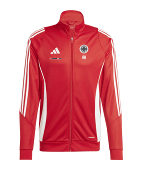adidas Tiro 24 Trainingsjacke Rot Weiss