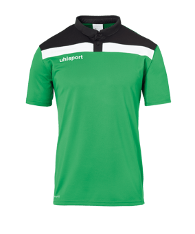 uhlsport Offense 23 Poloshirt Grün Schwarz F06 - gruen