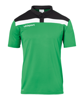 uhlsport Offense 23 Poloshirt Grün Schwarz F06