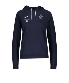 Nike Park 20 Fleece Hoody Damen Blau Weiss F451