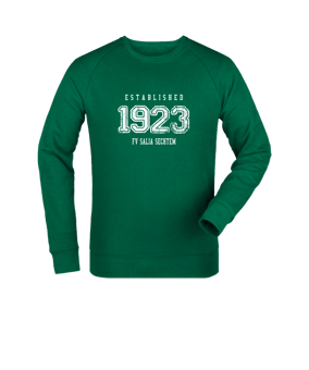 Merch Roller Sweatshirt Bottle Green | #established
