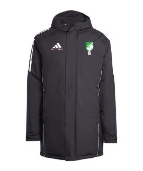 adidas Tiro 24 Winterjacke Schwarz Weiss