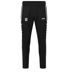 JAKO Allround Trainingshose Schwarz F800