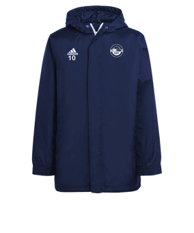 adidas Entrada 22 Stadium Jacke Blau