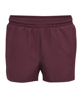 Hummel Move Grid Woven Short Damen Rot F3506 - rot