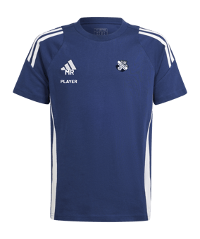 adidas Tiro 24 T-Shirt Kids Blau Weiss