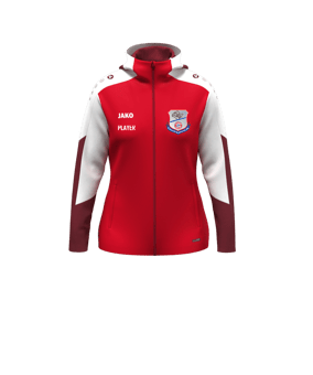JAKO Dynamic Kapuzenjacke Damen Rot F114