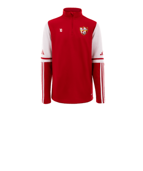 adidas Squadra 25 HalfZip Sweatshirt Enfants Rouge 