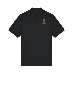 Stanley & Stella Merch Prepster 2.0 Polo Schwarz | #logo (beidseitig)