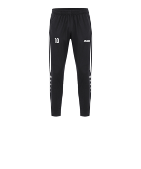 JAKO Power Polyesterhose Kids Schwarz Weiss F802