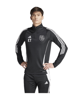 adidas Tiro 24 Trainingstop Schwarz Weiss