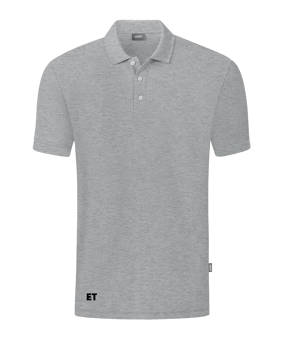 JAKO Organic Polo Shirt Grau F520