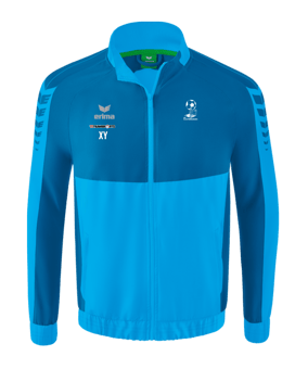 Erima SIX WINGS Präsentationsjacke Blau