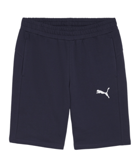 PUMA teamGOAL Casuals Shorts Blau F06 - dunkelblau