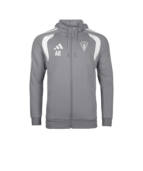 adidas Tiro 26 League Kapuzenjacke Grau