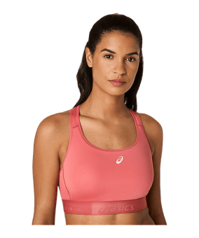 Asics Road Compression Sport-BH Damen Rosa - rosa