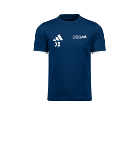 adidas Entrada 26 Trainingsshirt Kids Dunkelblau