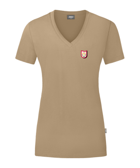 JAKO Organic T-Shirt Damen Beige F380