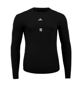 adidas Techfit Manches Longues Noir