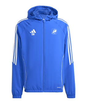 adidas Tiro 24 Windbreaker Blau
