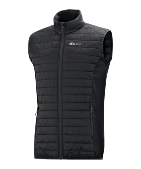 JAKO Corporate Steppweste Schwarz F800