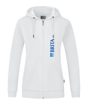 JAKO Organic Kapuzenjacke Damen Weiss F000